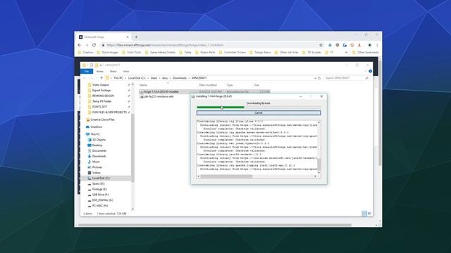 How to Install FORGE for MINECRAFT Java 1.14.4 or Newer смотреть онлайн