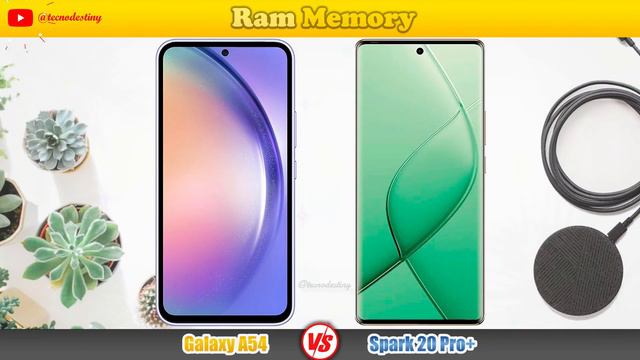 Samsung A54 vs Tecno Spark 20 PRO PLUS смотреть онлайн