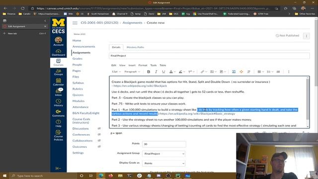 CIS 2001 - Computer Science II for Data Scientists ( Python ) - Final project assigned - Winter 202 смотреть онлайн