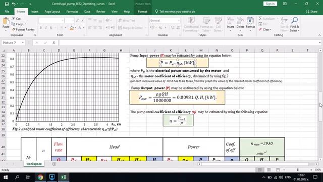 How to DETERMINE the OPERATING CURVES of a CENTRIFUGAL PUMP: 2nd part data processing - eng. subs смотреть онлайн