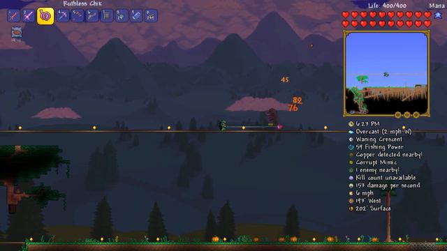 Terraria Melee Challenge. Part 19. смотреть онлайн