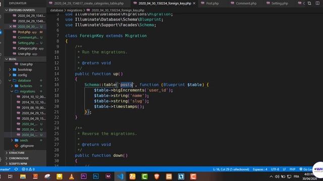 الدرس الثامن - تكملة وإنهاء جميع ال models (laravel + vue js ) смотреть онлайн