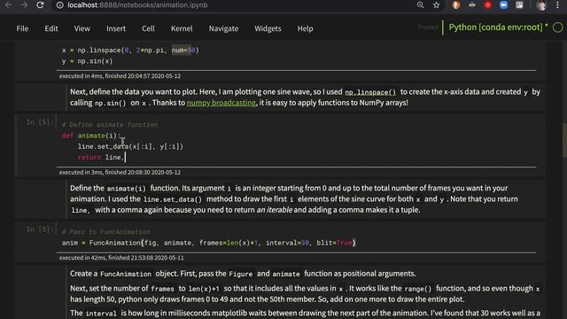 Matplotlib Animation – A Helpful Illustrated Guide смотреть онлайн
