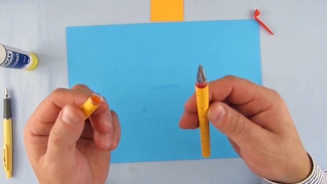 Украшение для ручки из бумаги / легкое оригами / поделки для детей смотреть онлайн