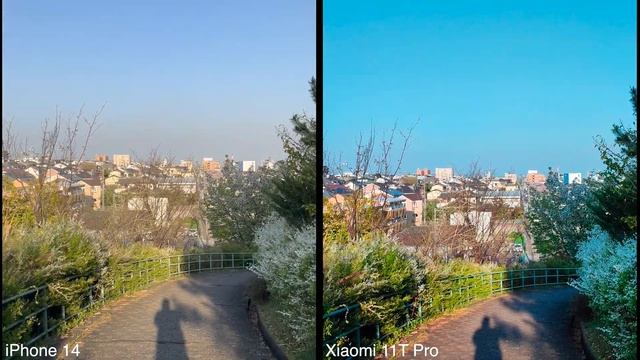 Apple iPhone 14 vs Xiaomi 11T Pro Kameravergleich Video 4K UHD und Foto смотреть онлайн