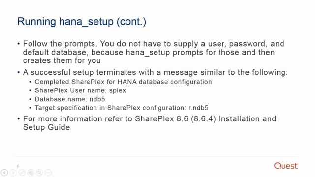 How to configure replication to a Hana target? смотреть онлайн
