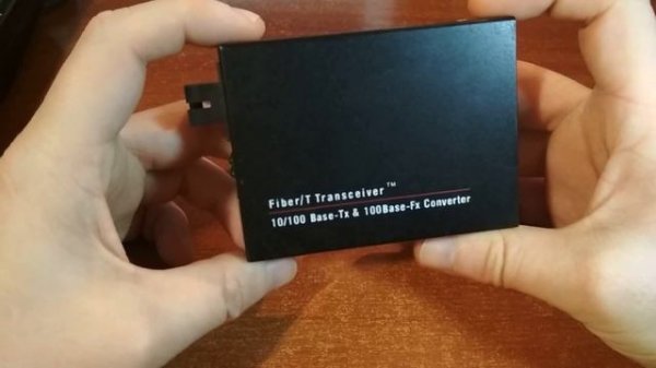 Как устроен медиаконвертер. Разбираем медик, смторим что внутри