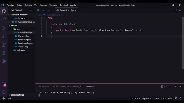 Curso de PHP 7 OO Aula 09 Interface e trait смотреть онлайн