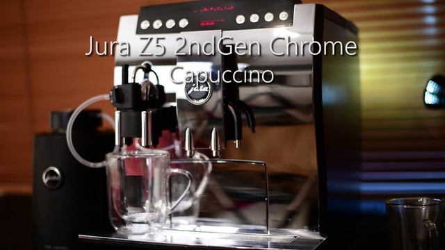 Jura Impressa Z5 2nd. Gen. Chrome making coffee смотреть онлайн