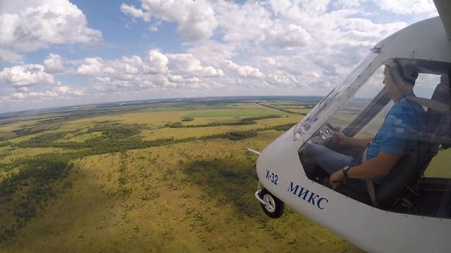 Полет на Бекас Х-32 смотреть онлайн