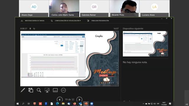 Zabbix MeetUp Andina 2020 - Arquitectura Distribuida con Zabbix a cargo de Carlos Marin (Telconet) смотреть онлайн