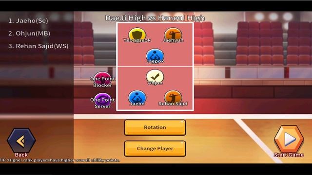 How to Change Player or Postion in the Spike Volleyball Game смотреть онлайн