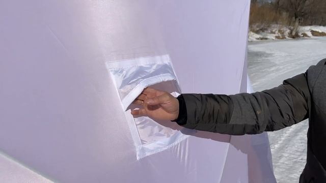 Встреча на Барнаулке! Палатка зимняя КУБ Следопыт 2,1x2,1м смотреть онлайн