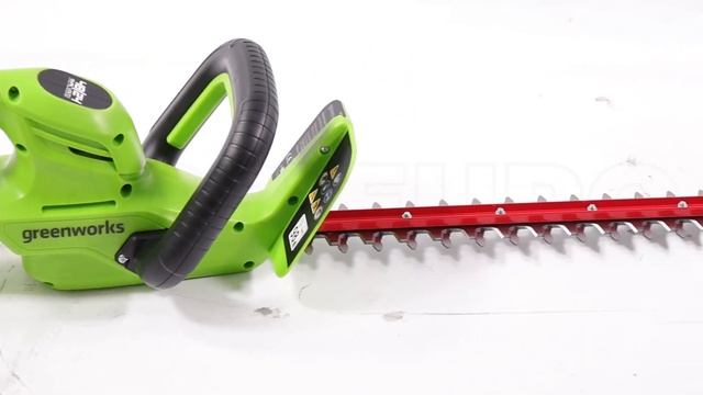 Tagliasiepi a batteria Greenworks G24HT56 24V - lama da 56 cm: presentazione смотреть онлайн