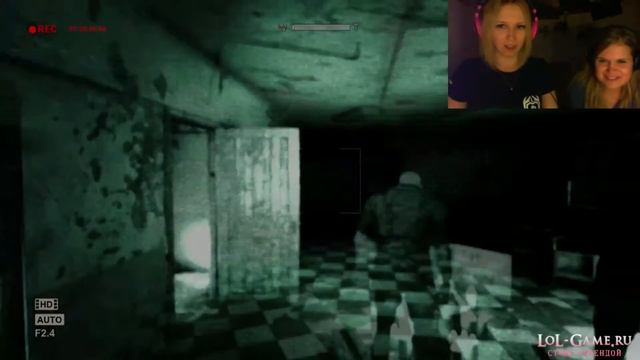 [HORROR] 2 girls vs. OUTLAST #10: Смешные крики) смотреть онлайн