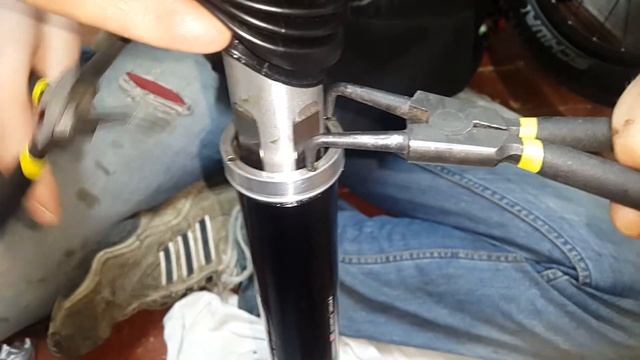 Разборка, ремонт Cannondale Lefty часть 4 смотреть онлайн