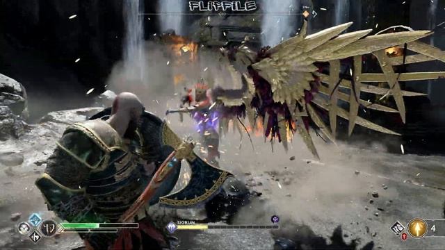 God Of War Let's Play - Part 39: God Vs Queen(Valkyrie Queen) смотреть онлайн