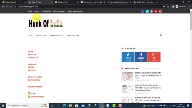 Best Blogger Template ? Blogger Template customization | Fast AdSense Approval | Rank in Google смотреть онлайн