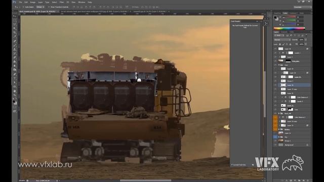 VFXLAB || Фотобаш в концепт-арт и mattepainting смотреть онлайн