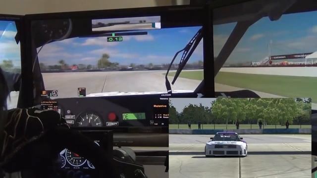 iRacing Audi 90 quattro IMSA GTO Sebring test смотреть онлайн