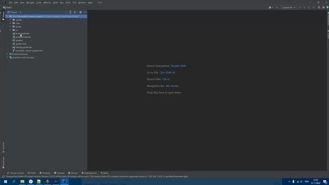 Настройка проекта TornadoFX+Gradle в IntelliJ IDEA смотреть онлайн