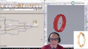 j-DESIGN.PRO - Параметрическое кольцо BOUCHERON  в GRASSHOPPER. Урок для начинающих.