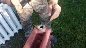Как закрутить пробку в чугунную батарею/чугунный радиатор