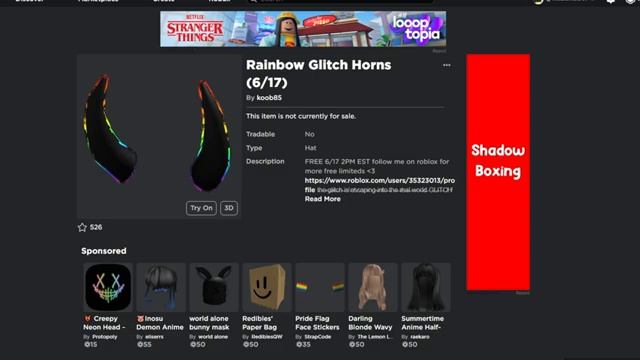 [EVENT] HOW TO GET THE RAINBOW GLITCH HORNS - FREE LIMITED смотреть онлайн