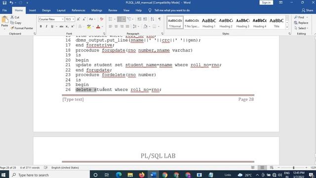 package creation for insert,delete,update and delete in PLSQL. смотреть онлайн