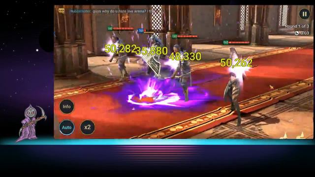 (Palace of Aravia) 3 Star Nightmare Campaign. Raid Shadow Legends F2P Mystery Shard Only Run. смотреть онлайн