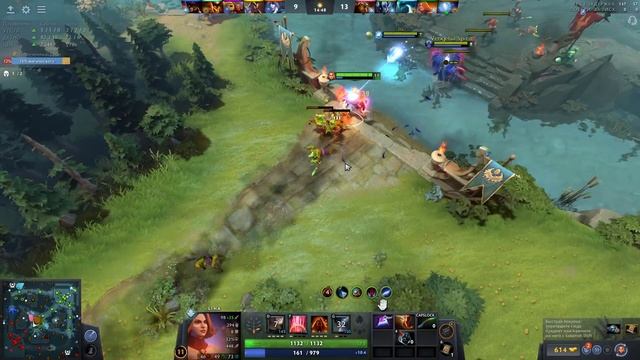 MID Lina gameplay vs Shadow Fiend patch 7.33e Dota 2 смотреть онлайн