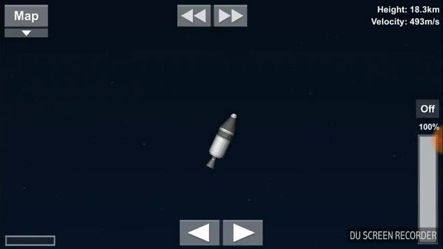 LAUNCHING A SINGLE STAGE ROCKET AND RECOVRING IT || space flight simulator смотреть онлайн