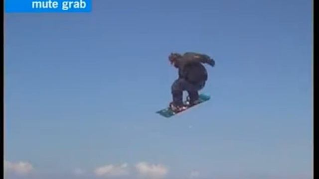 Сноуборд, видеоурок №4, mute grab смотреть онлайн