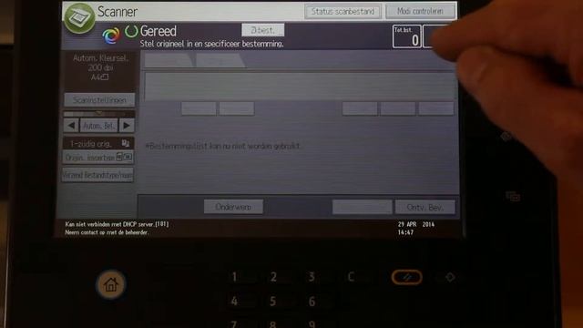 Aanpassen scannereigenschappen Ricoh MP C3003/ C3503/ C4503 смотреть онлайн
