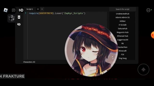 ROBLOX SCRIPT SHOWCASE - FRAKTURE SS смотреть онлайн