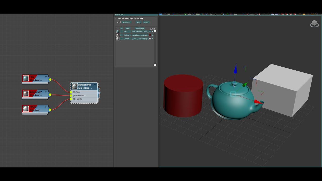Dark Max № 69 - Creating a MultiMaterial from selected objects with rappatools смотреть онлайн