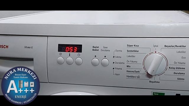 طريقة استعمال غسالة بوش MAXX6kg смотреть онлайн