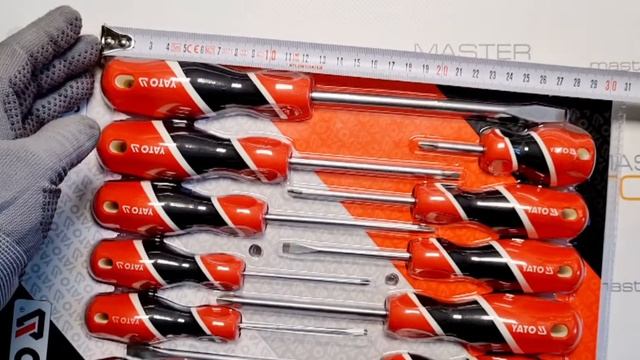 Набор отвёрток YATO YT-25967 смотреть онлайн