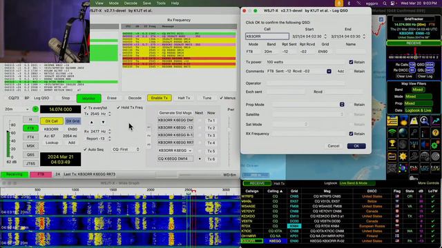 🔴 K6EGG 3-20-24 Fusion, DMR, DStar HF and FT8 Icom IC-9700 AND IC-7610 смотреть онлайн