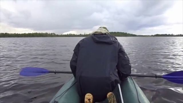 Карелия р Поньгома 22 31 августа 2014г.Сплав,рыбалка смотреть онлайн