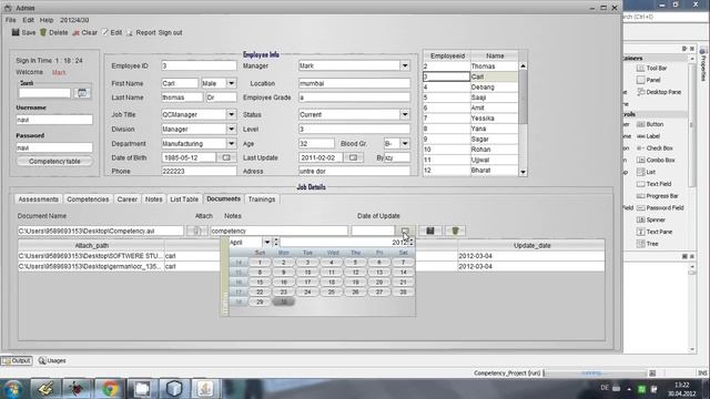 Full java Netbeans project (jtable,,itext,iReport,jtabbedpane,jbutton,jcombobox,jtextarea,jmanubar) смотреть онлайн