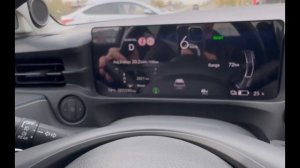 Расход электроэнергии на 100км пробега в кВт (электричества) на электромобиле зимой. Honda e:NS1