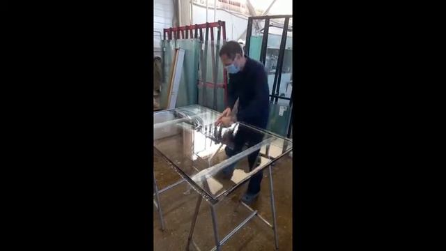 Бронирование стекол на производстве. смотреть онлайн