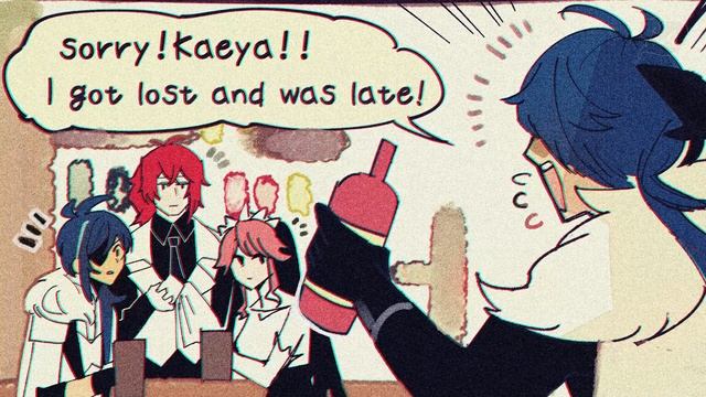 [Genshin Impact #9] Ролевые игры [SilverTatsu] - Rus Comics Dub