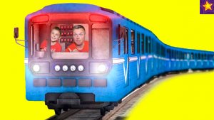 Управляем ВАГОНОМ МЕТРО Учимся останавливаться на СТАНЦИИ!!! ИГОРЬ приехал в ДЕПО!