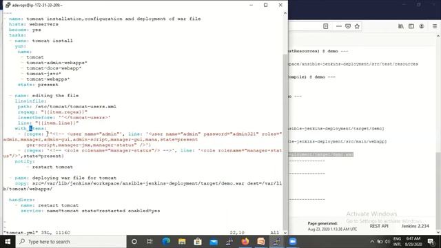 Jenkins with Ansible Project Build Automation смотреть онлайн