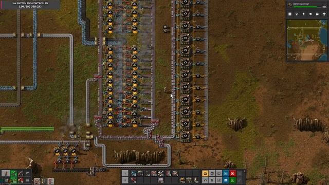 Начало апгрейда печей и производсва стали - Factorio v.1.1.87 смотреть онлайн