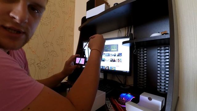 Видеорегистратор Xiaomi Yi. Обзор. Вскрытие упаковки смотреть онлайн