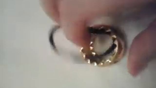 Заколка-кольцо для волос смотреть онлайн