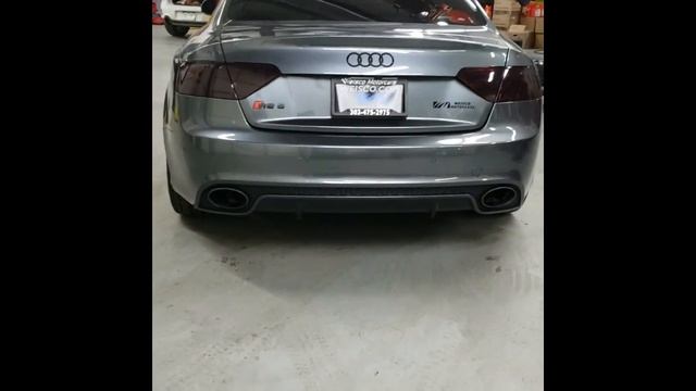 Audi RS5 with performance exhaust gets misfires repaired at Avalon Motorsports смотреть онлайн